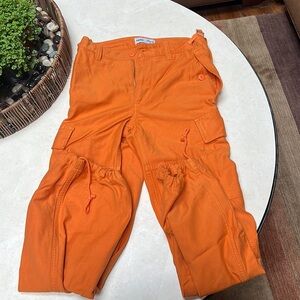 TNA Orange Cargo Pants